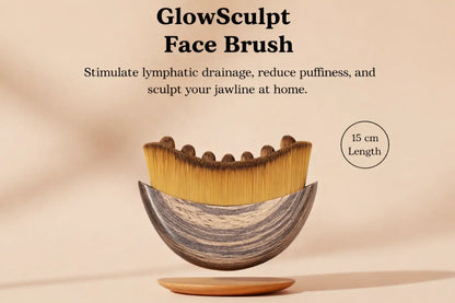GlowSculpt Lymphatic Face Brush NibloNest